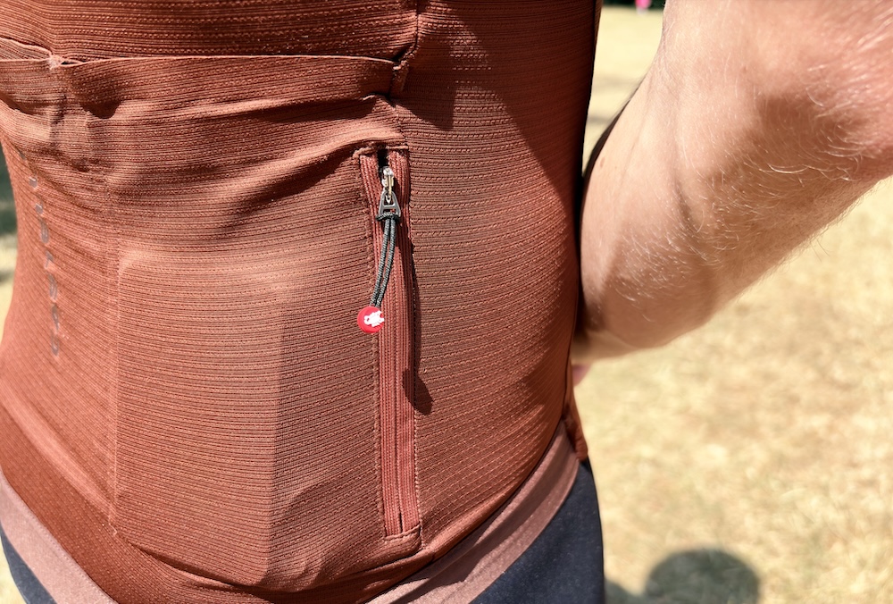 Castelli Espresso 2 dres - zadné vrecká a bezpečné vrecko
